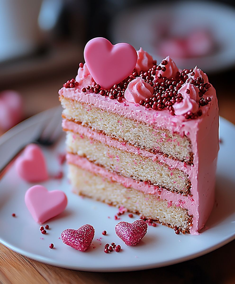 Valentinstag Torte backen