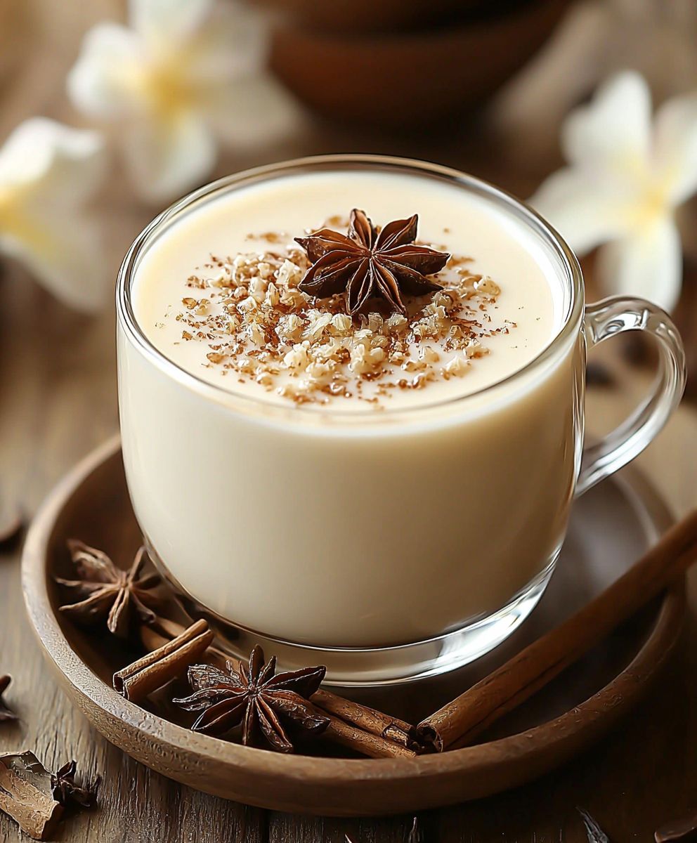 Vanille Jasmin Milchtee