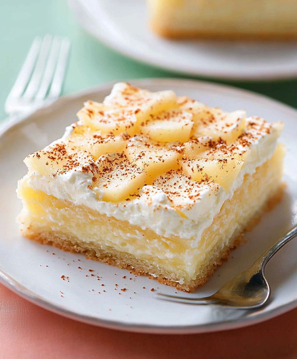 Apfel Sauerrahm Schnitte