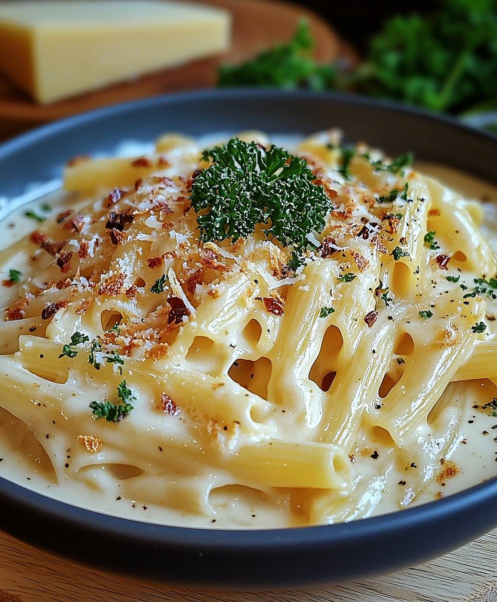 Käse Sahne Nudeln
