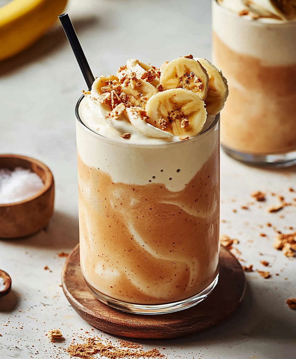 Bananen Foster Smoothie gesund
