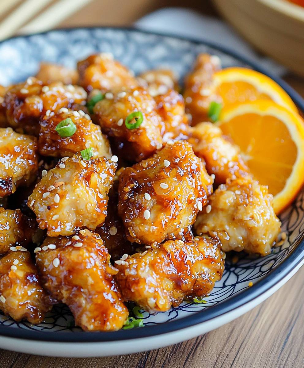 Chinesisches Orangenhuhn