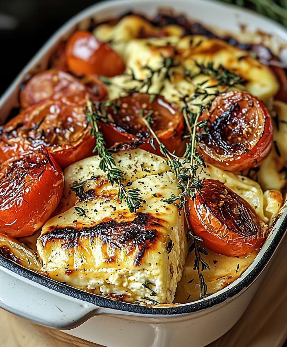 Feta Auflauf Tomaten Griechisch