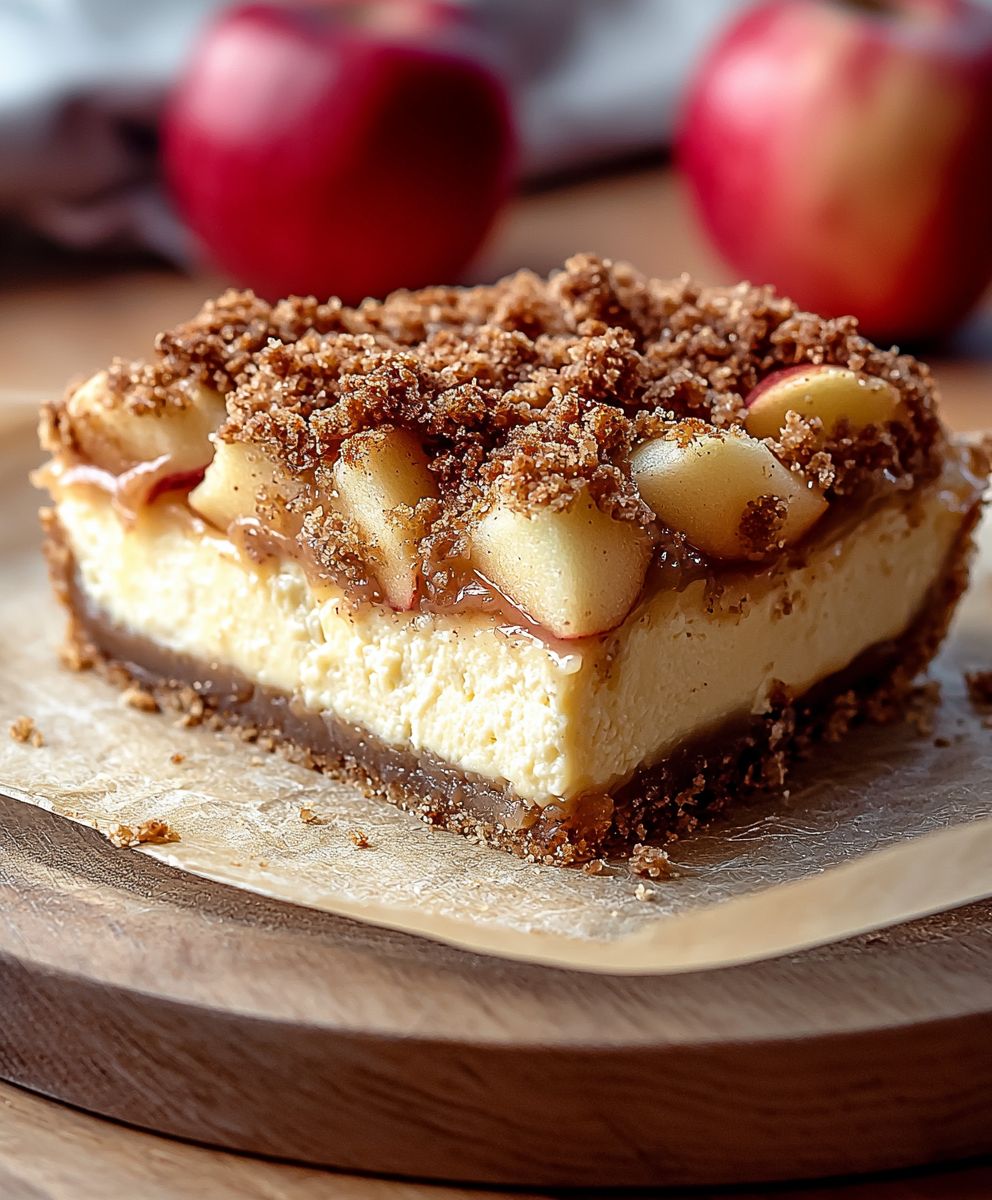 Apfel Crumble Käsekuchen