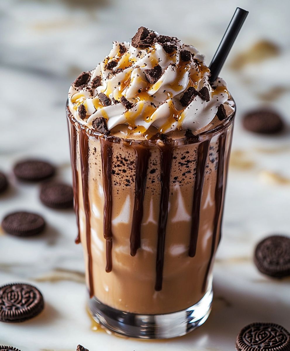 Oreo Mokka Gefroren Zubereiten