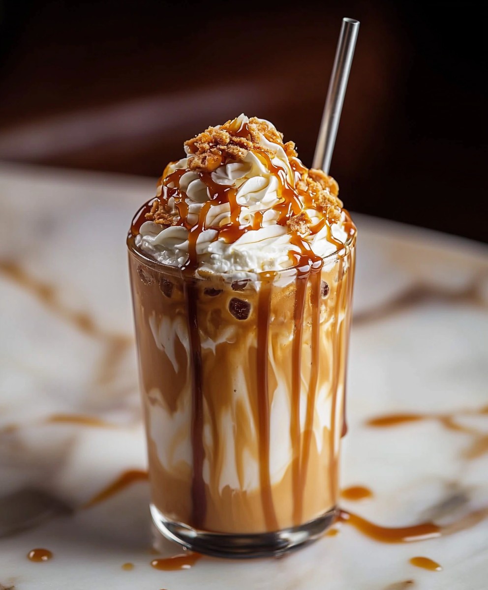 Karamell Toffee Eiskaffee