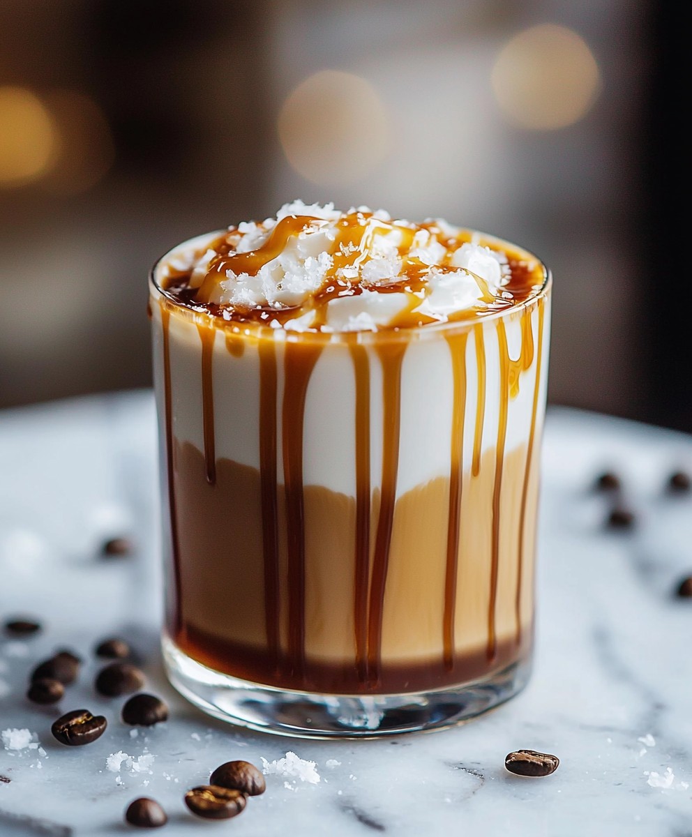 Gesalzenes Karamell Espresso