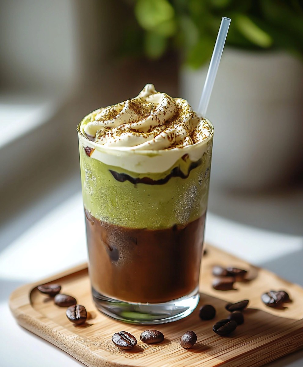 Keto Matcha Eiskaffee