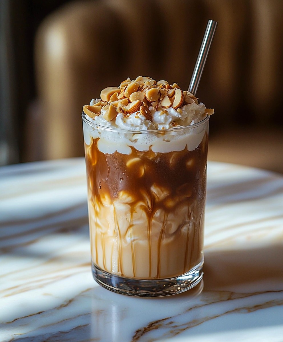 Macadamia Nuss Eiskaffee