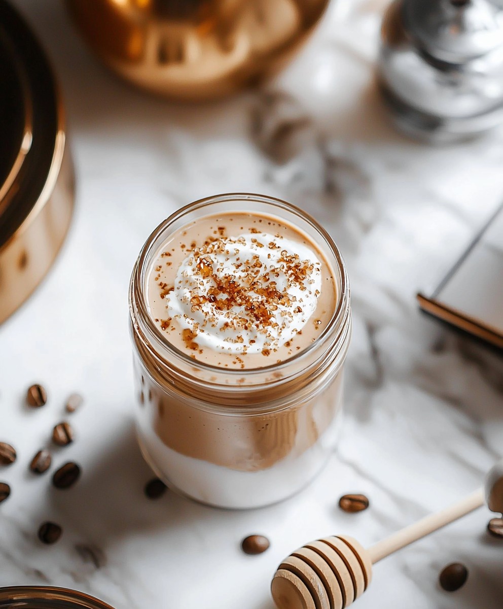 Gesalzener Honig Kaffee