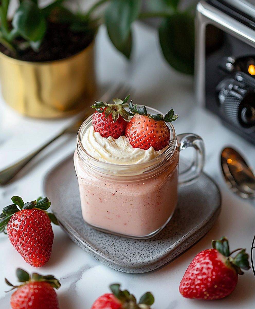 Erdbeer Shortcake Kaffeesahne