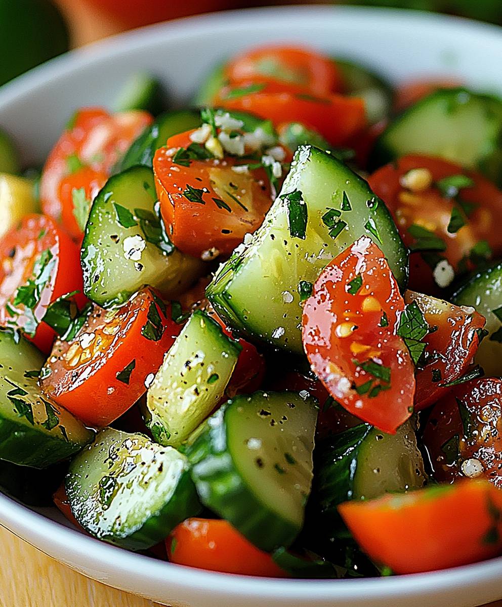 Tomaten Gurken Salat