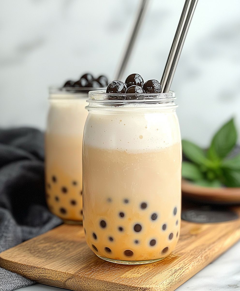 Vanille Bubble Tea einfach