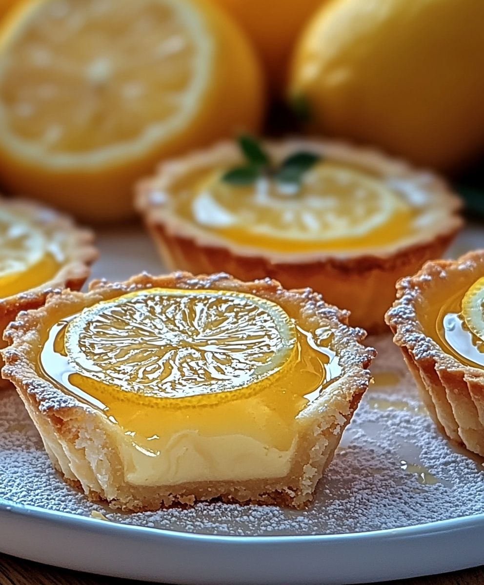Zitronen Tartelettes backen