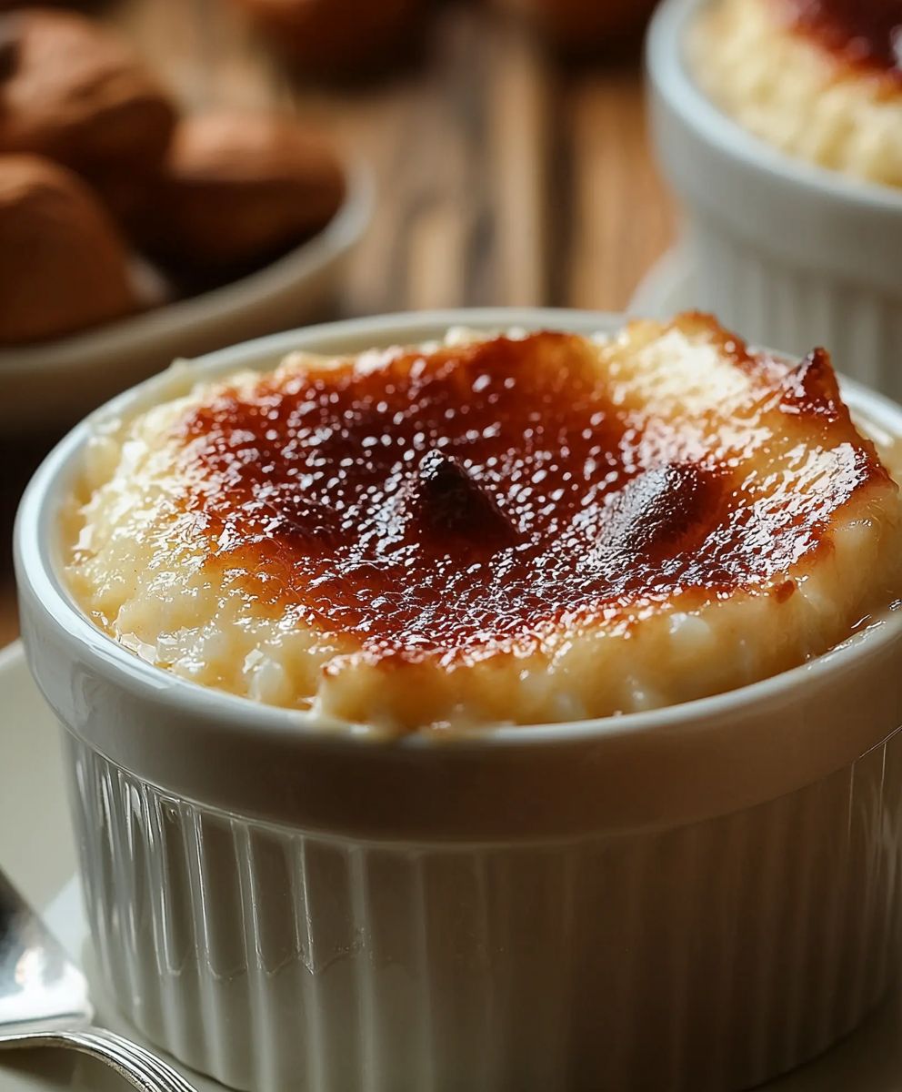 Milchreis Auflauf backen