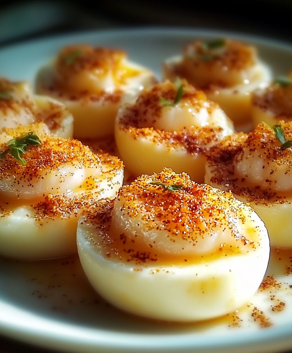 Thunfisch Eier mit Chili