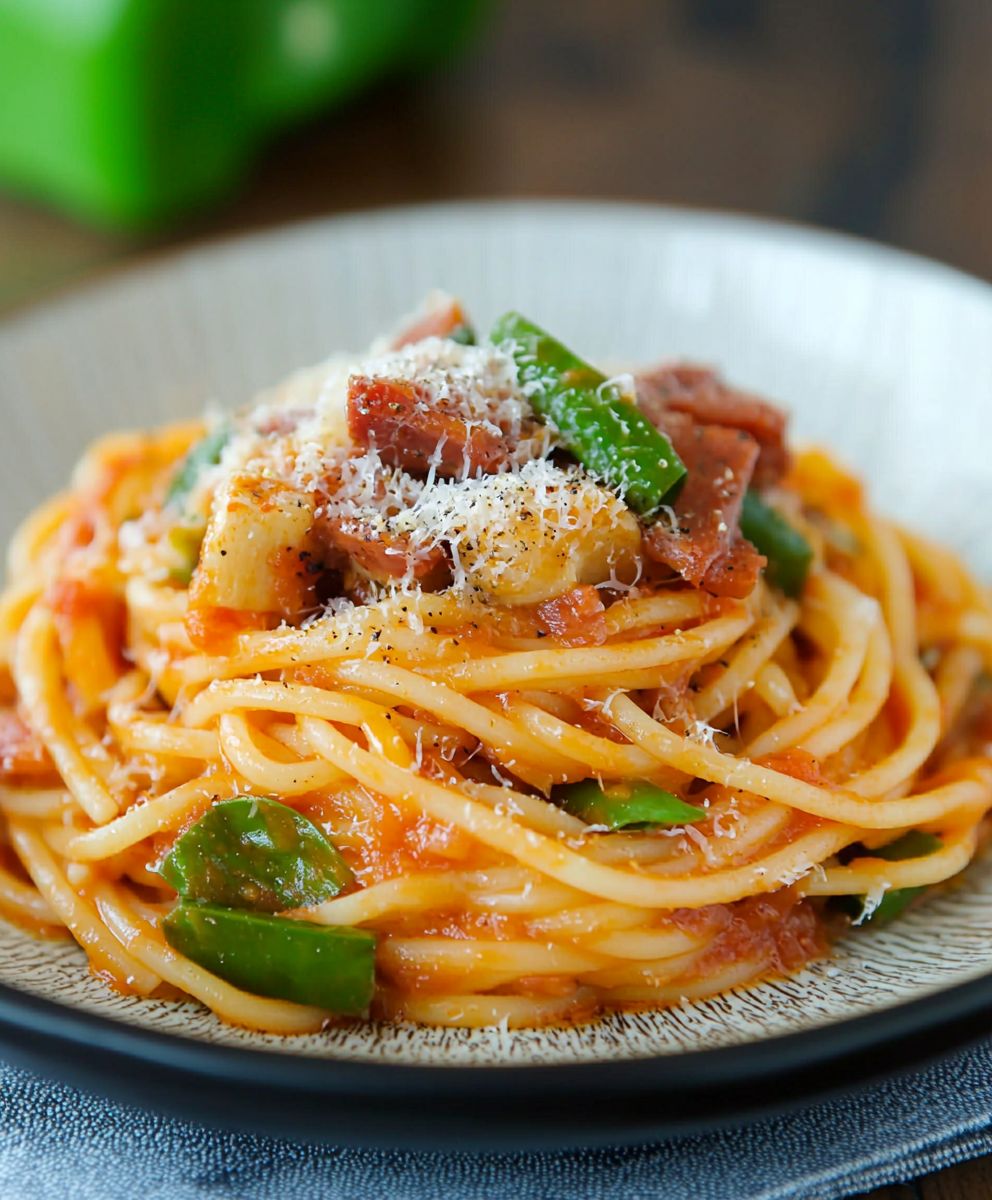 Neapolitanische Spaghetti Japanisch