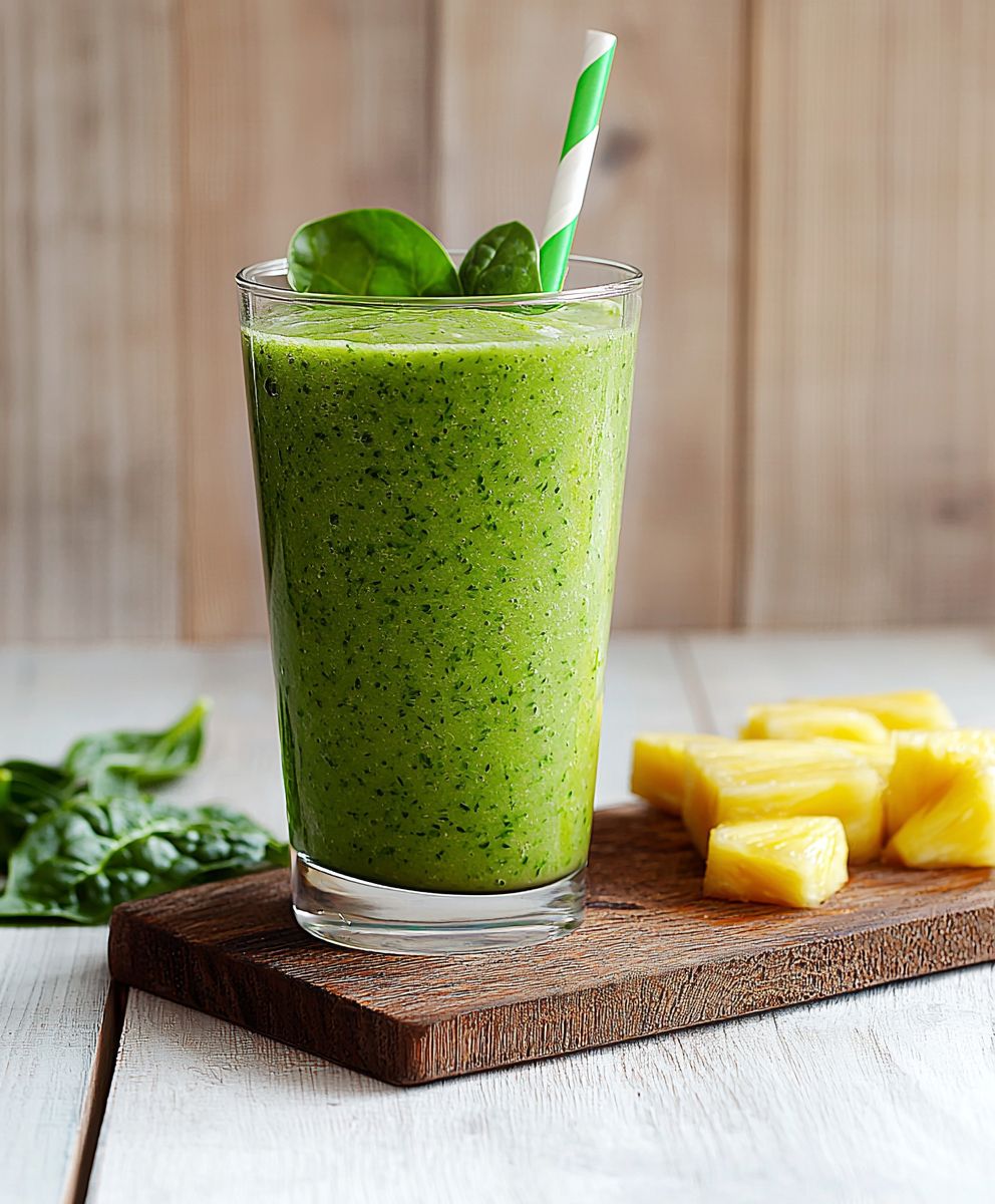 Spinat Ananas Smoothie