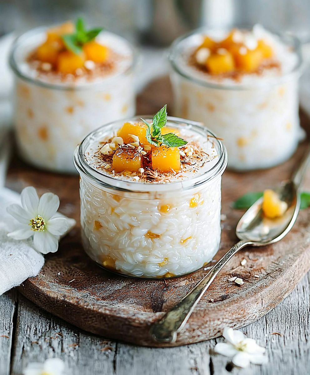 Kokos-Tapioka Pudding