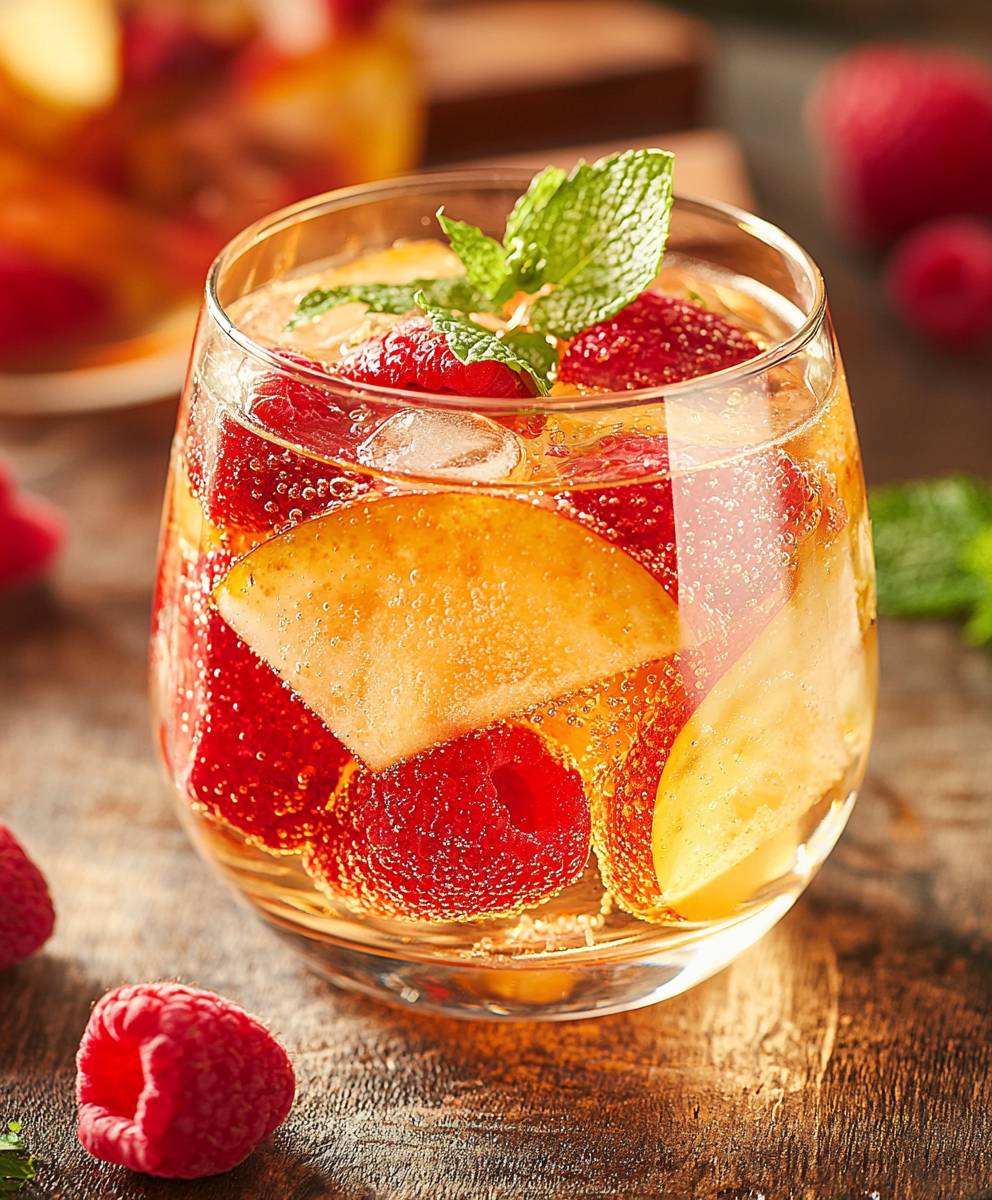 weiße Sangria herstellen
