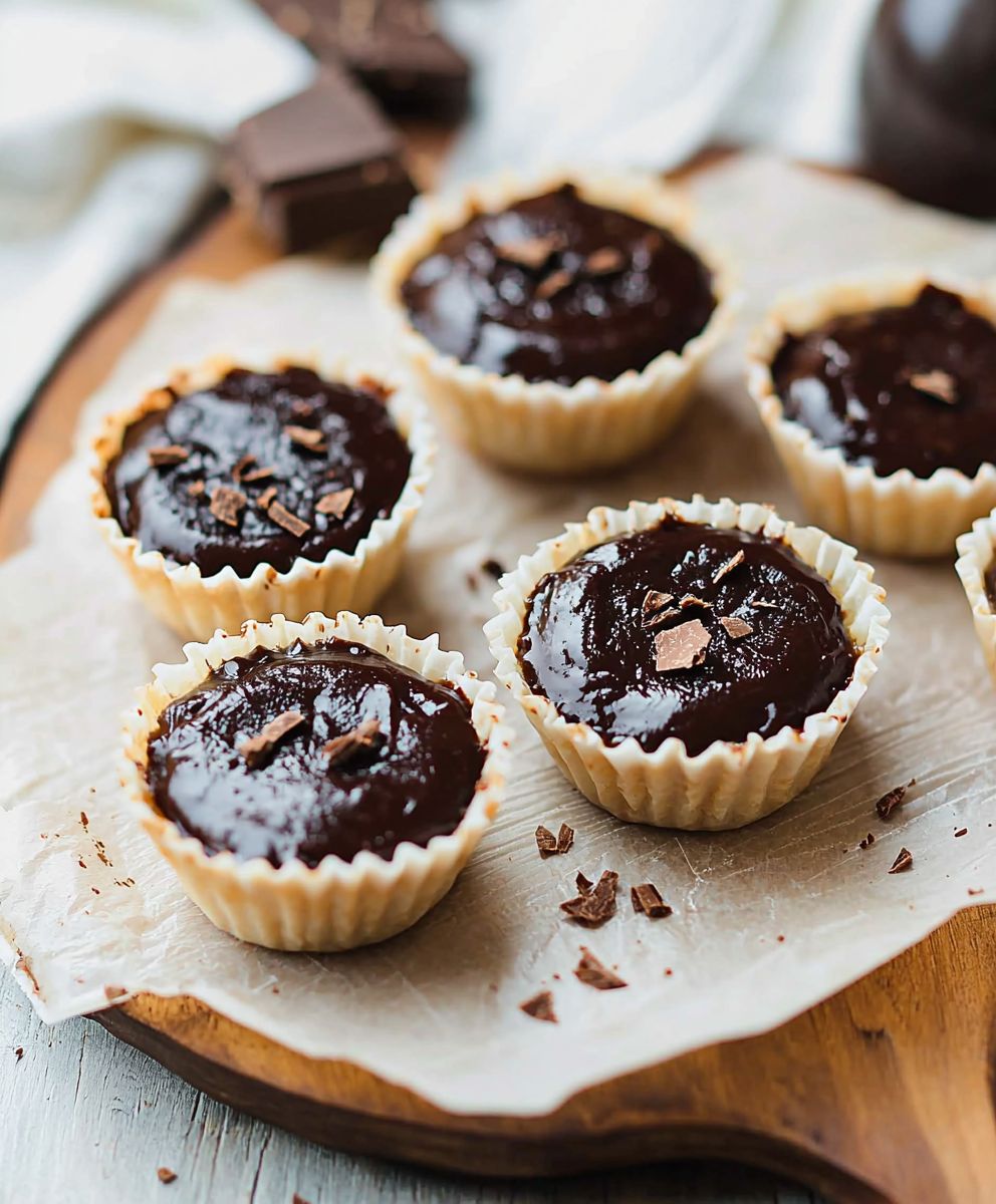 Schokoladen Kokos Cups glutenfrei