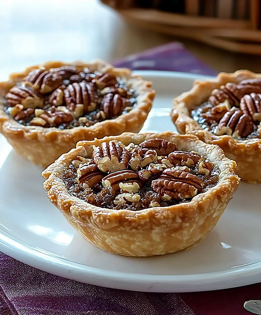 Mini Pekannusskuchen