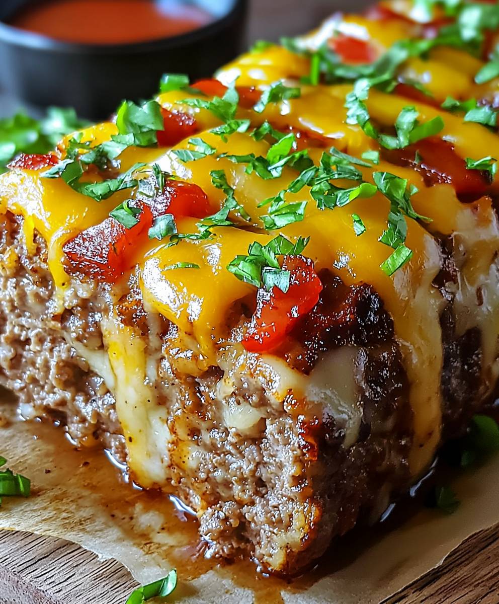 Philly Cheesesteak Hackbraten
