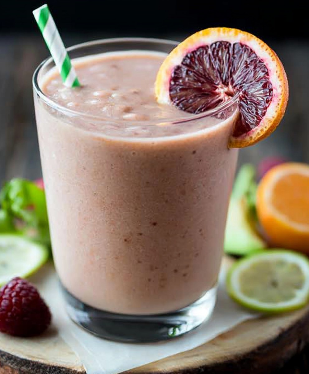 Blutorangen Smoothie selber machen