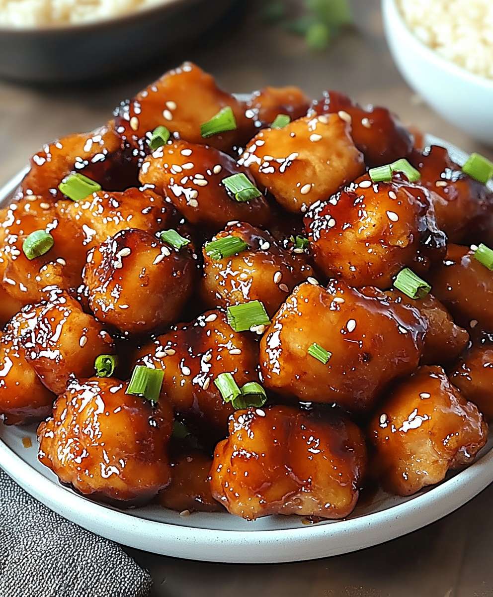 Honig Knoblauch Hähnchen chinesisch