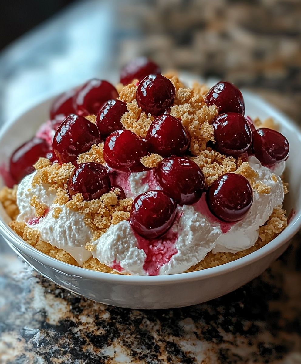 Kirsch Käsekuchen Fluff