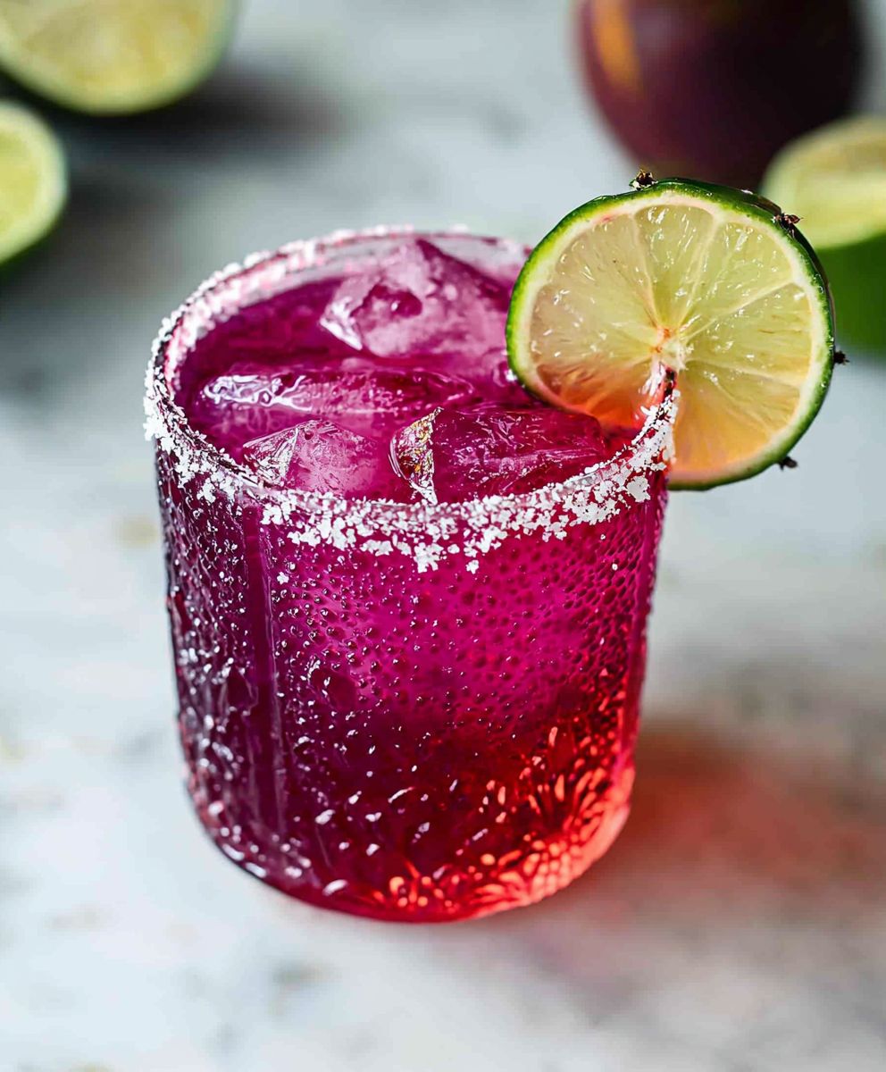 Kaktusfeigen Margarita selber machen