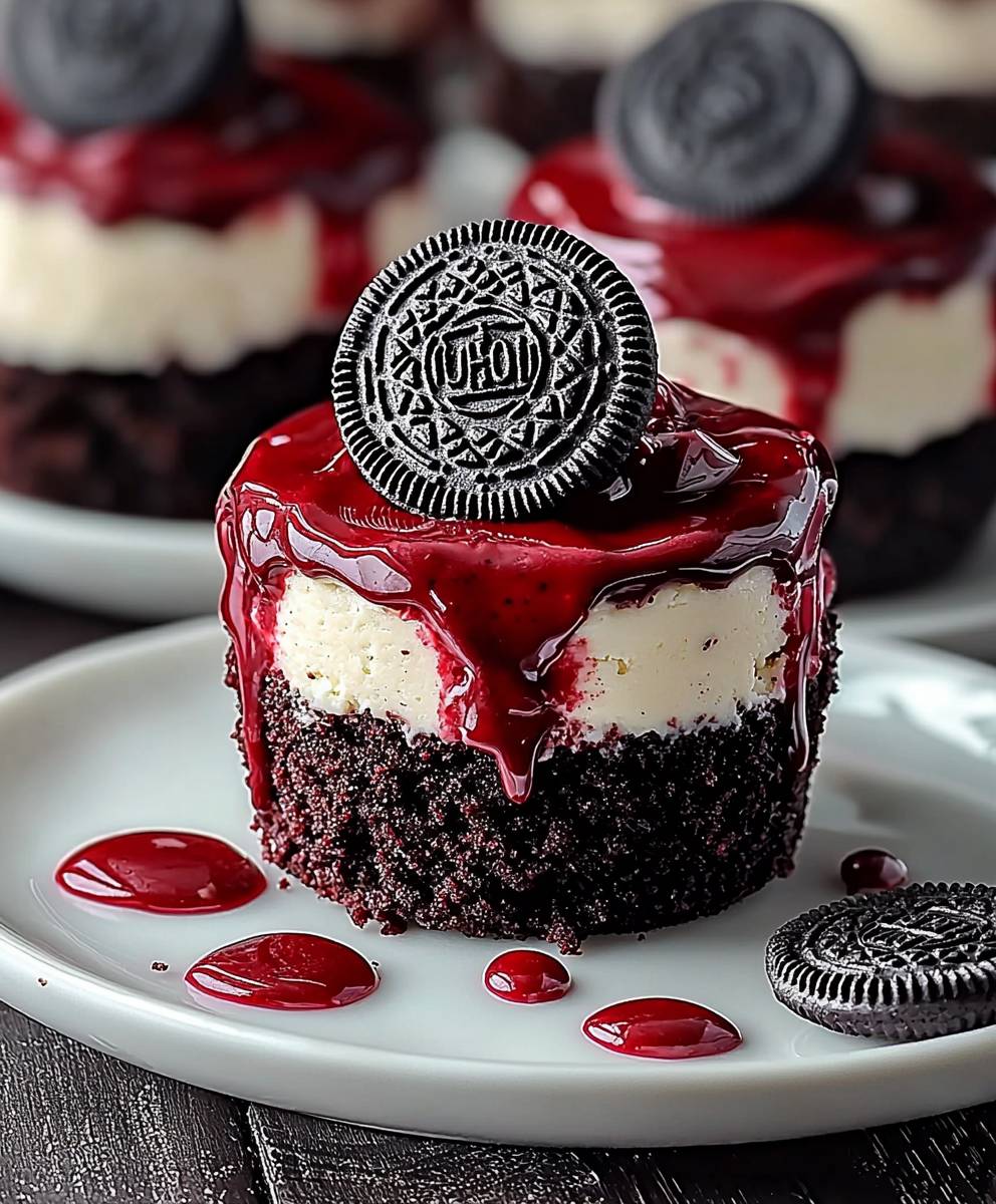 Oreo Red Velvet Käsekuchen