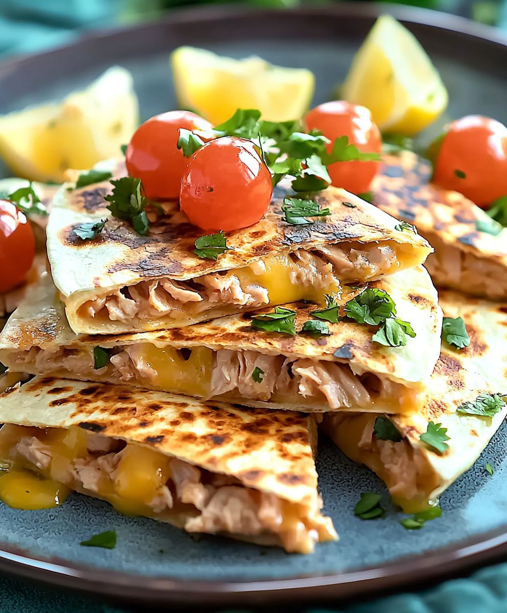 Thunfisch Quesadilla