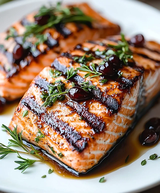 Balsamico Lachs marinieren