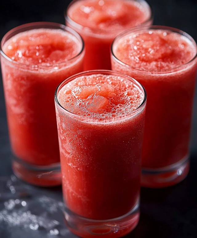 Wassermelonensaft herstellen