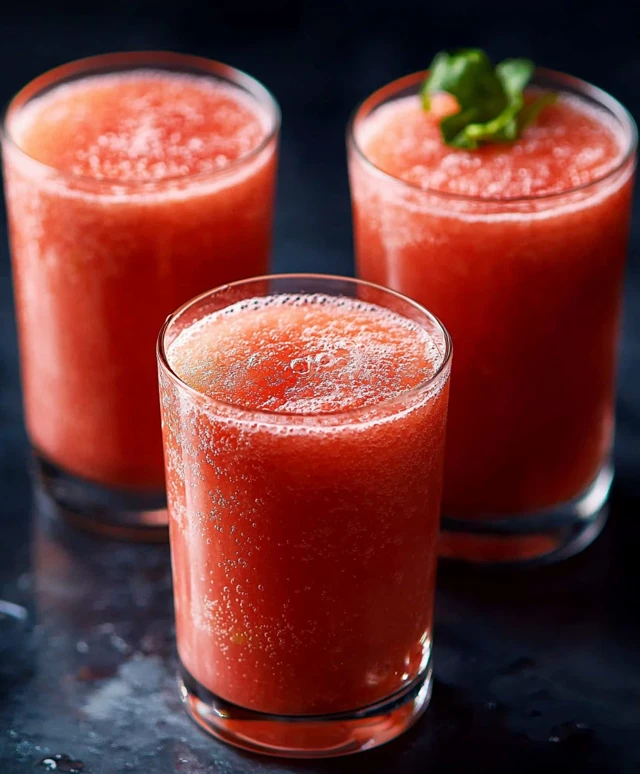 Wassermelonensaft herstellen