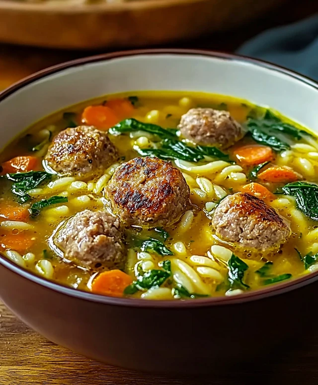 Italienische Hochzeitsuppe kochen
