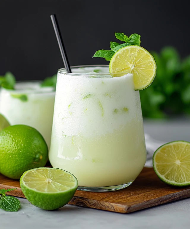 Low Carb Limetten Lassi