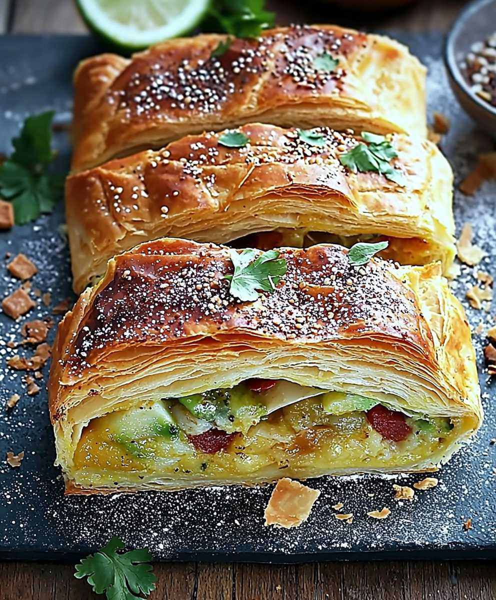 Frühstücksstrudel zubereiten