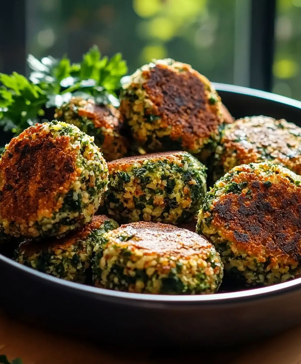 Gesunde Falafel aus dem Backofen