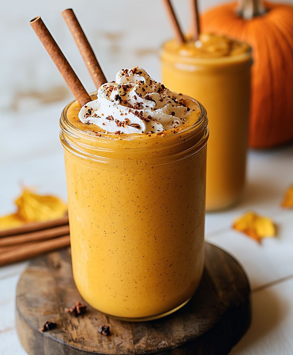 Kürbis Protein Shake