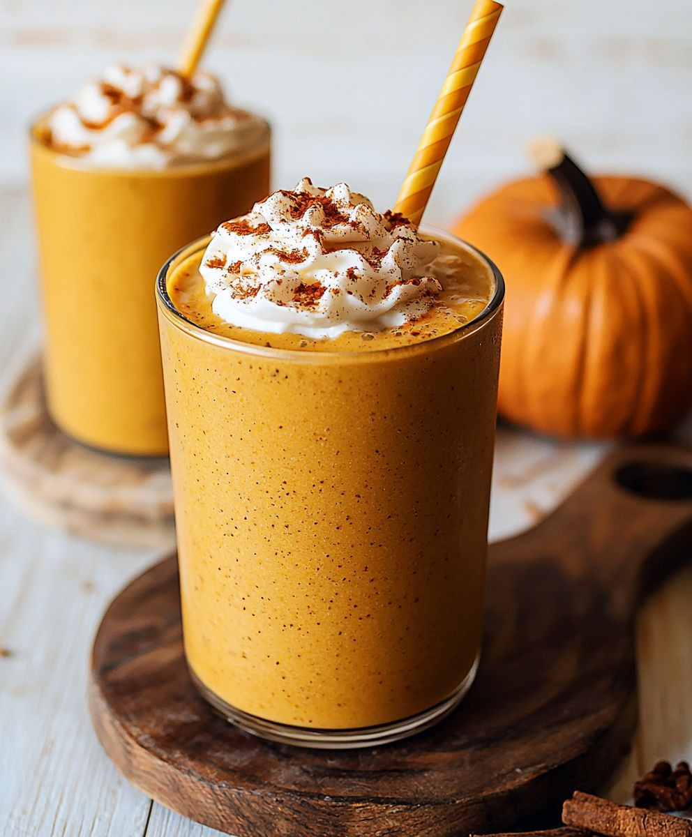 Kürbis Protein Shake