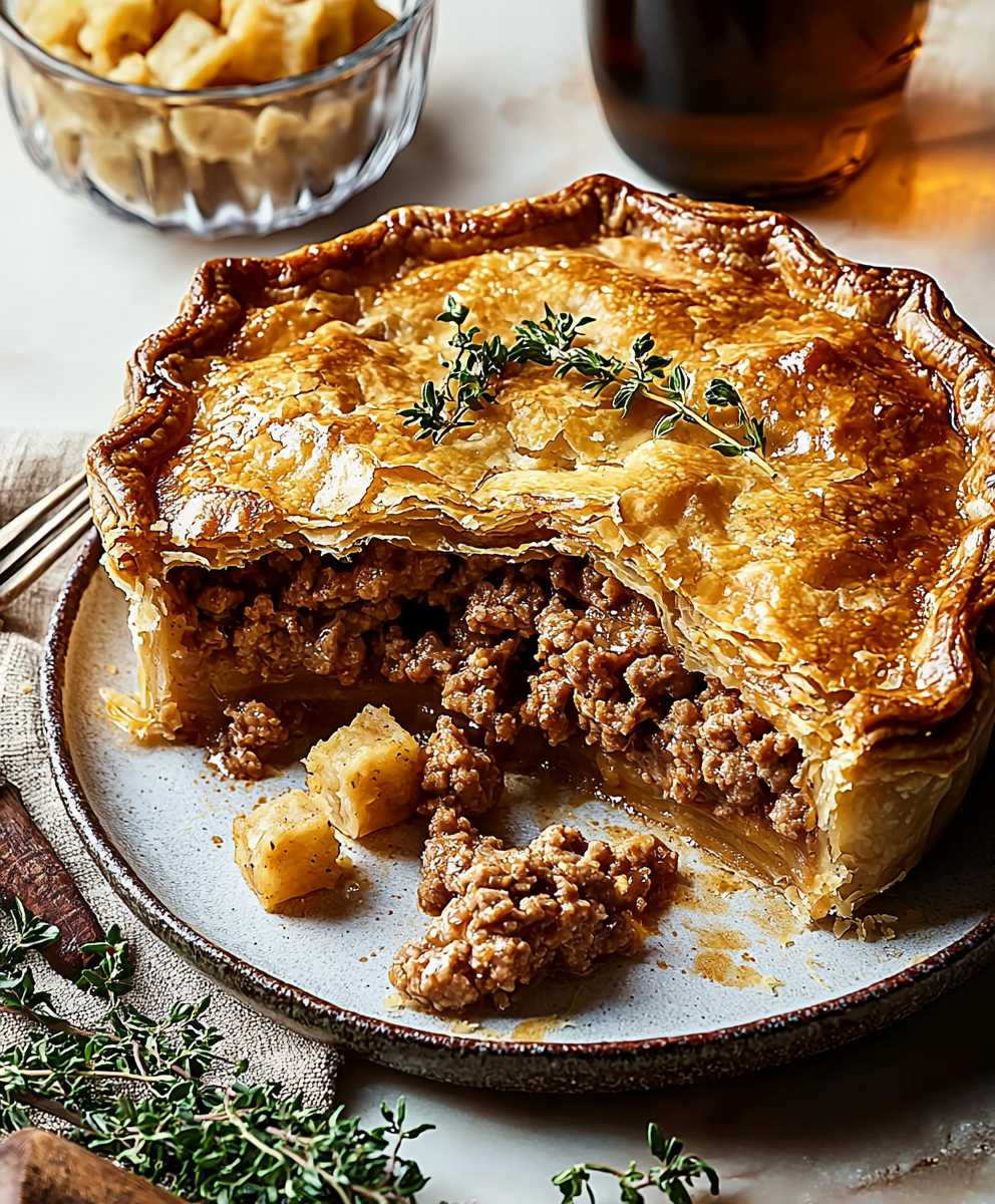 Fleischpastet zubereiten
