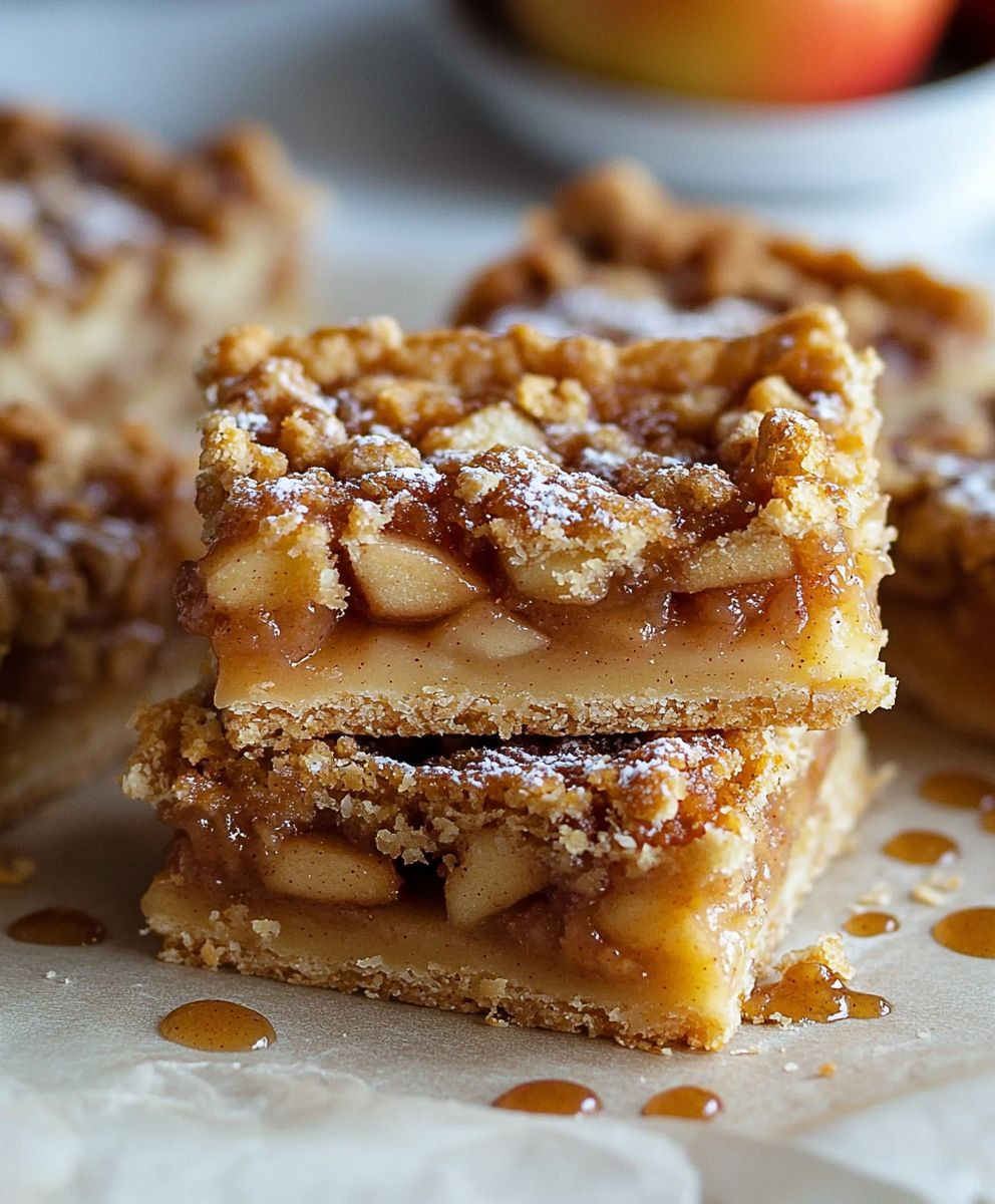 Apfelkuchen Riegel