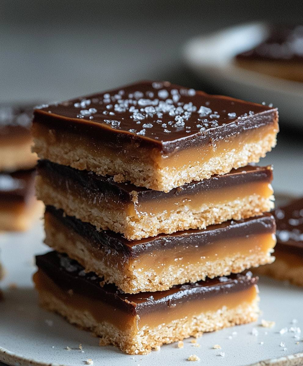 Shortbread Riegel Karamell