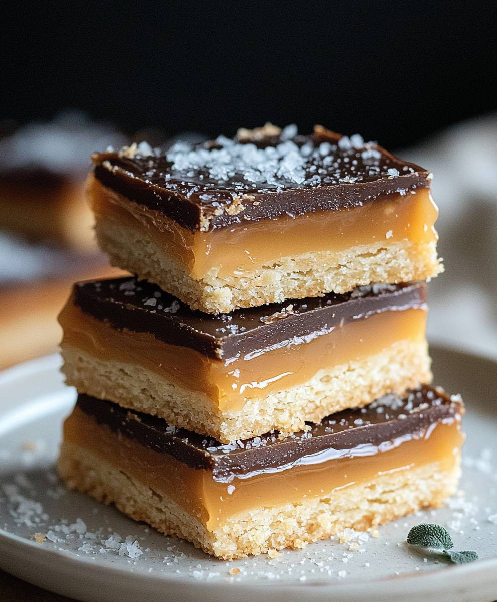 Shortbread Riegel Karamell