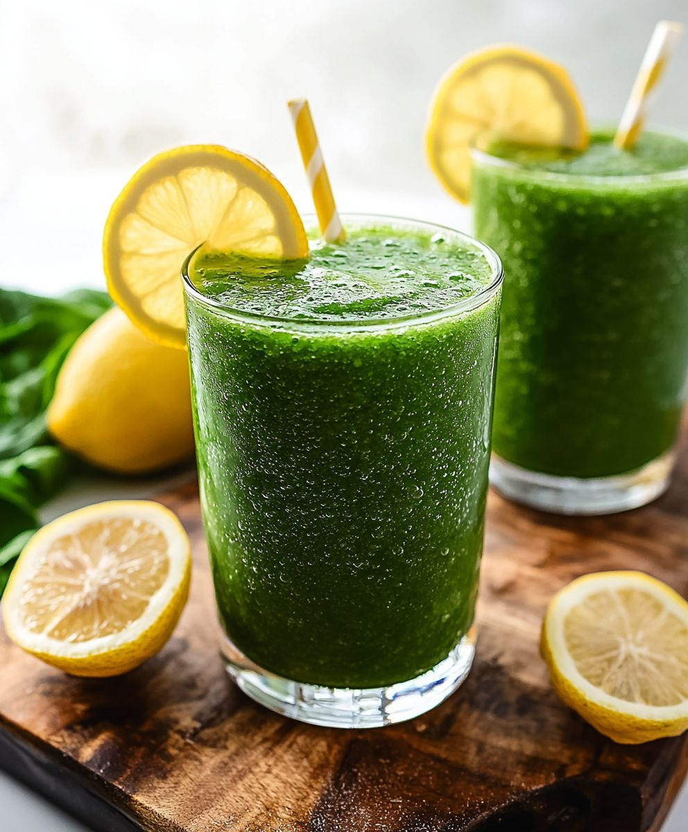 Grüner Limonaden-Smoothie