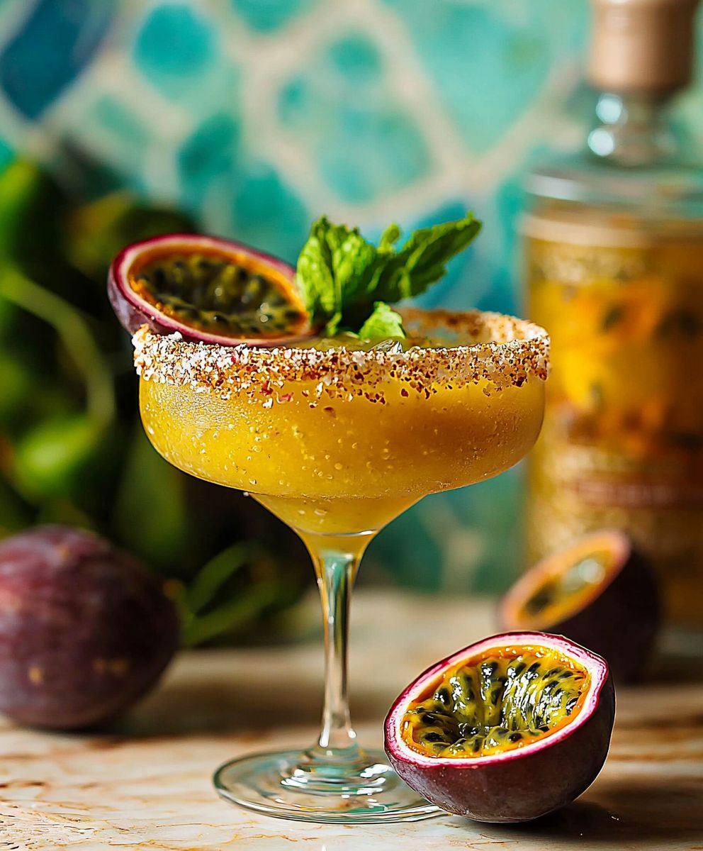 Passionsfrucht Margarita selber machen