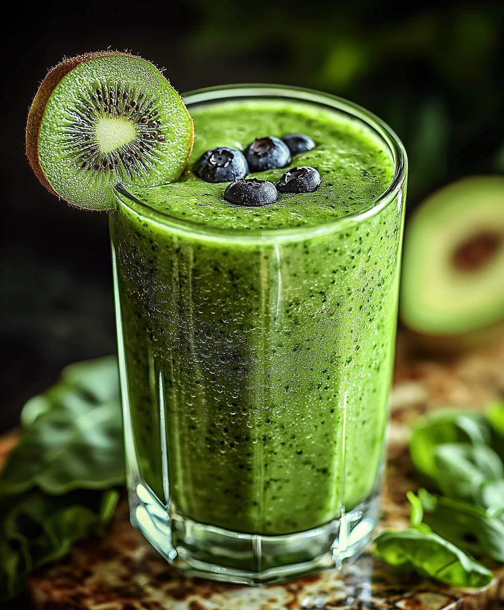 Grüner Smoothie exotisch