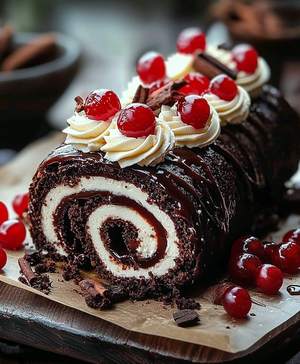 Schwarzwälder Rollkuchen